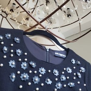 New dress by Karl Lagerfeld in size 2  black color